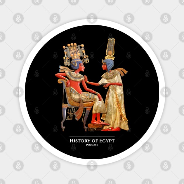 Tutankhamun Magnet by The History of Egypt Podcast